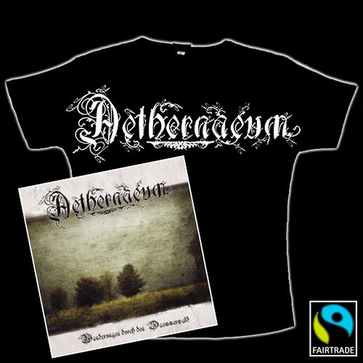 Aethernaeum - Wanderungen durch den Daemmerwald ARTBOOK CD + Girlie T-Shirt