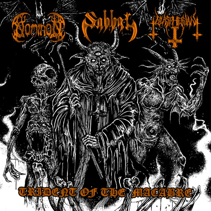 Nominon/Sabbat/Blaspherian - Trident Of The Macabre CD