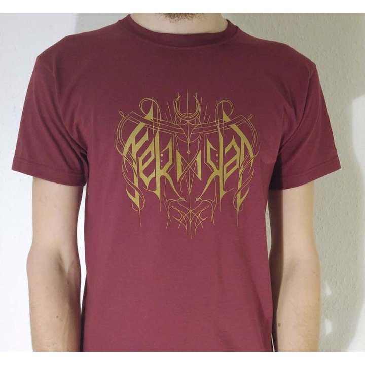 Ferndal - Logo T-Shirt (burgundy/bronze)