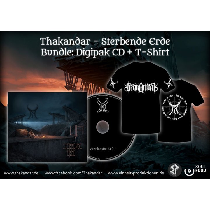 Thakandar - Sterbende Erde Digi-CD + T-Shirt