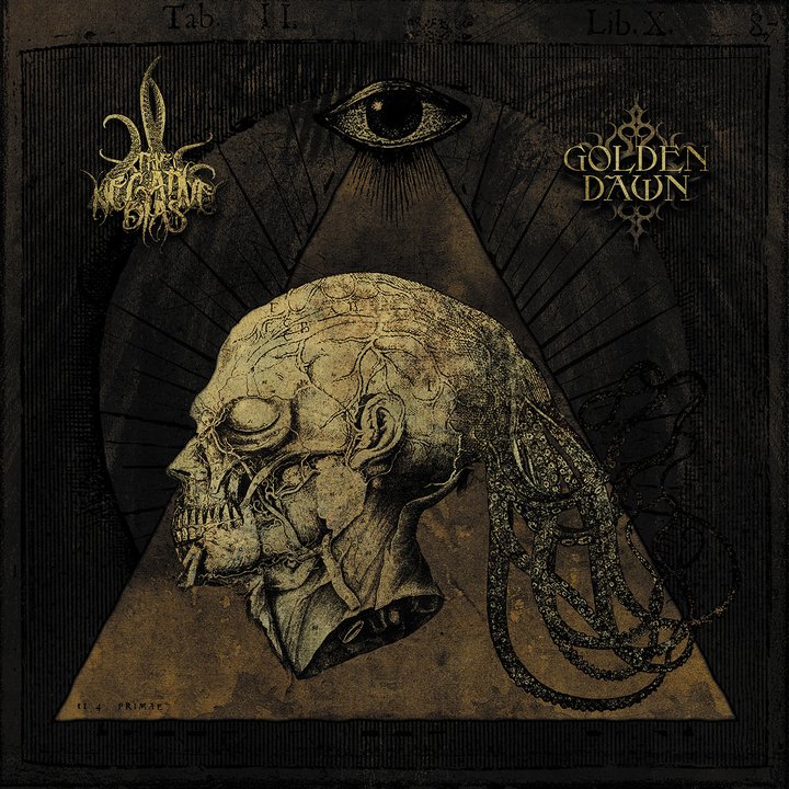 The Negative Bias / Golden Dawn - The Temple Of Cruel Empathy / Lunar Serpent (Split) LP
