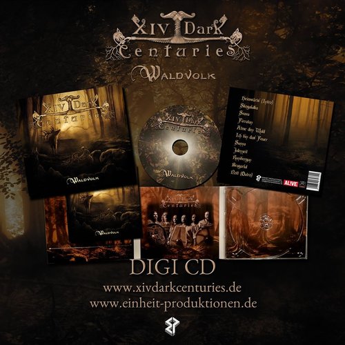 XIV Dark Centuries - Waldvolk Digi-CD