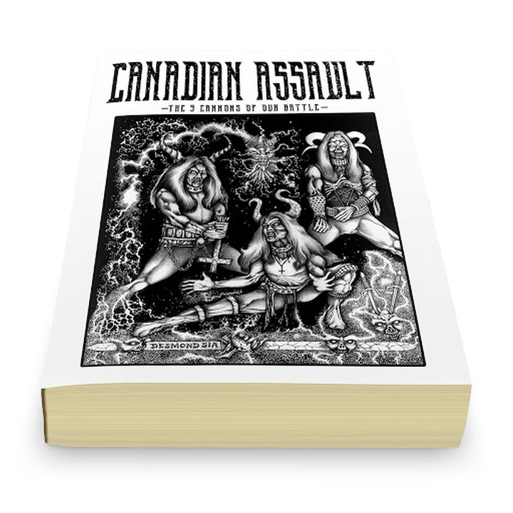 Canadian Assault - The 9 Cannons Of Our Battle - Book