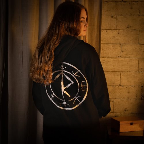 Thrudvangar - Vegvisir Logo - Hoodie