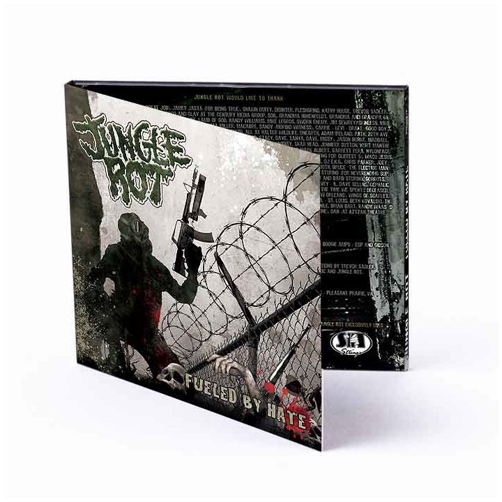Jungle Rot -  Fueled by Hate Digi-CD