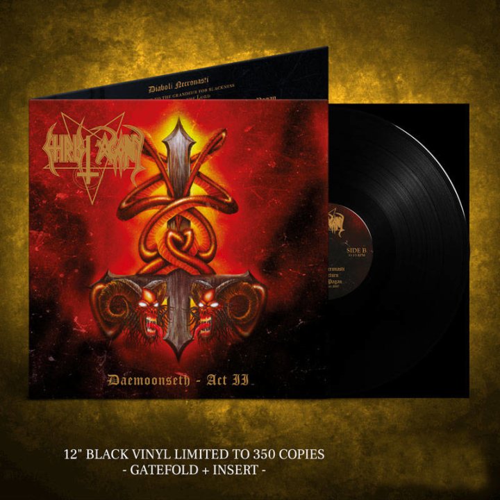 Christ Agony - Daemoonseth – Act II BLACK LP