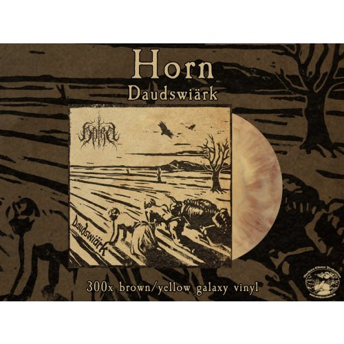 Horn - Daudswiärk BROWN YELLOW VINYL LP