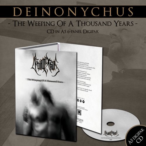Deinonychus - The Weeping Of A Thousand Years A5-Digi-CD