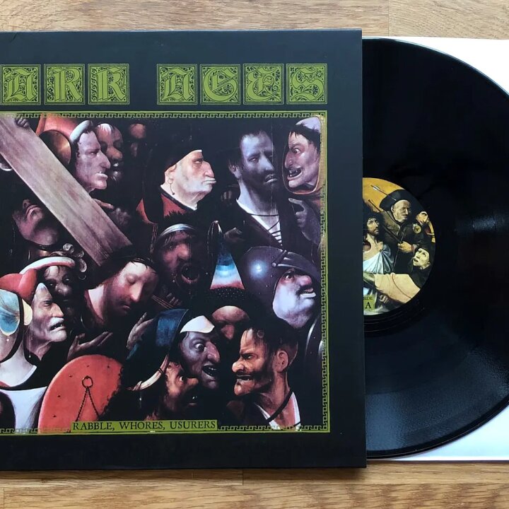 Dark Ages - Rabble, Whores, Usurers BLACK VINYL LP