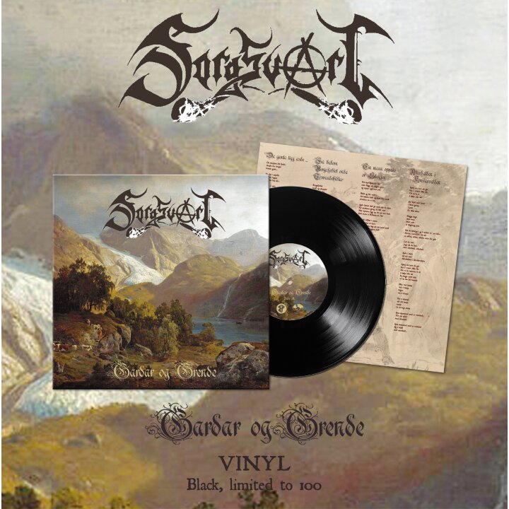 SorgSvart – Gardar og Grende BLACK VINYL-LP