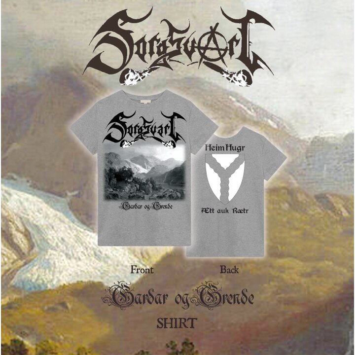 SorgSvart - Gardar og Grende T-Shirt