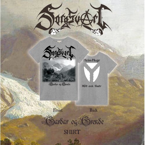 SorgSvart - Gardar og Grende T-Shirt
