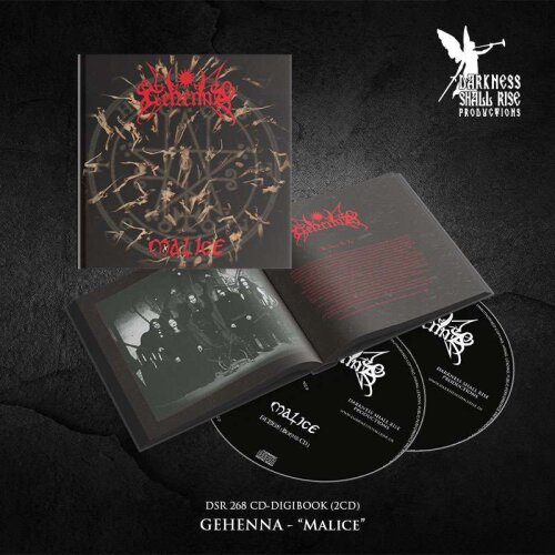 Gehenna (NOR) – Malice Hardcover Digibook 2CD