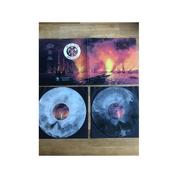 Faland - Narbenvolk GREY MARBLED 2-LP