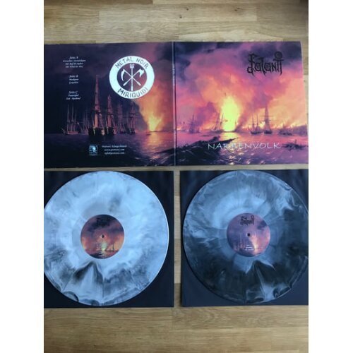 Faland - Narbenvolk GREY MARBLED 2-LP