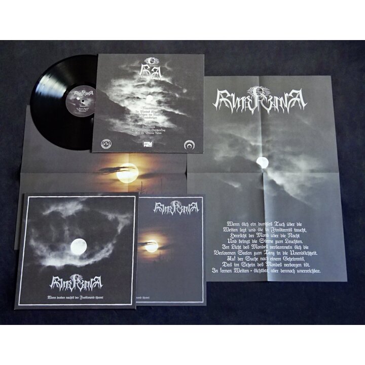Rimruna - Wenn droben nachts der Frostmond thront BLACK VINYL LP