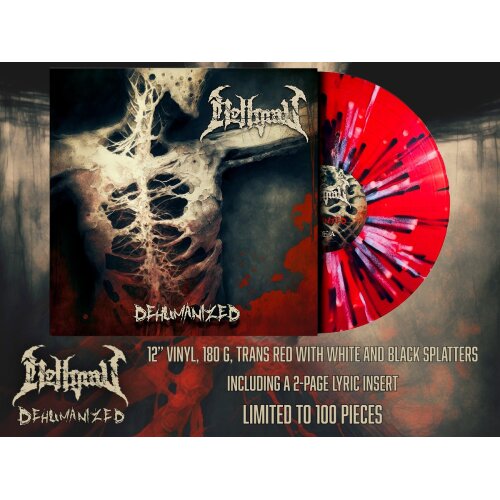 Hellgrav – Dehumanized SPLATTER VINYL LP