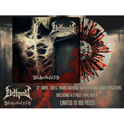 Hellgrav – Dehumanized SPLATTER VINYL LP