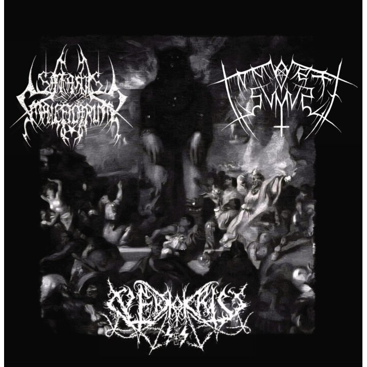 Satanis Maleficarum/In Morte Sumus/Nekrokrist SS (Ecu/Ger/Fin) – Covenant of the Unholy Trinity CD