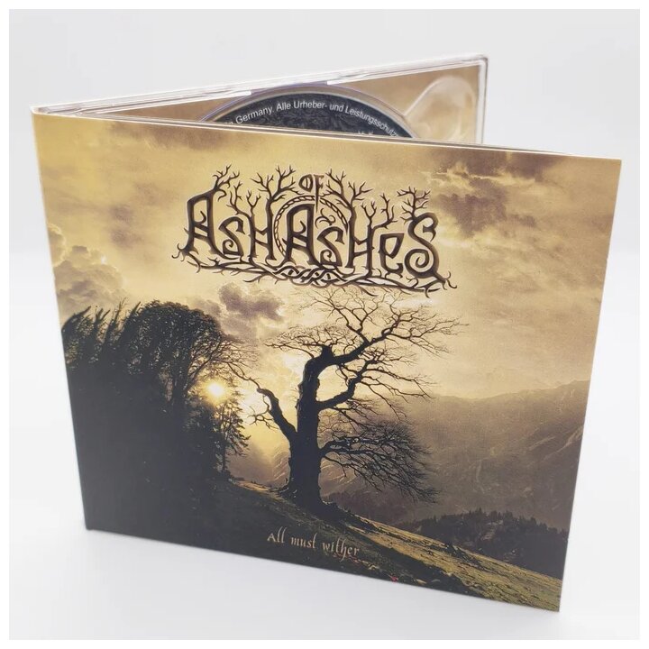 Ash Of Ashes - All Must Wither Digi-CD